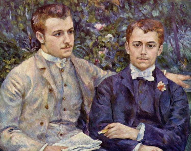 Pierre-Auguste Renoir Portrat des Charles und Georges Durand-Ruel Germany oil painting art